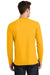Port & Company PC450LS Mens Fan Favorite Long Sleeve Crewneck T-Shirt Gold Back