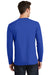 Port & Company PC450LS Mens Fan Favorite Long Sleeve Crewneck T-Shirt Royal Blue Back
