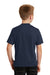 Port & Company PC450Y Youth Fan Favorite Short Sleeve Crewneck T-Shirt Deep Navy Blue Back