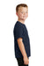 Port & Company PC450Y Youth Fan Favorite Short Sleeve Crewneck T-Shirt Deep Navy Blue Side