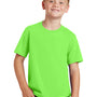 Port & Company Youth Fan Favorite Short Sleeve Crewneck T-Shirt - Flash Green