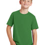 Port & Company Youth Fan Favorite Short Sleeve Crewneck T-Shirt - Kiwi Green