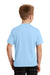 Port & Company PC450Y Youth Fan Favorite Short Sleeve Crewneck T-Shirt Light Blue Back