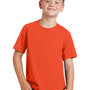 Port & Company Youth Fan Favorite Short Sleeve Crewneck T-Shirt - Orange