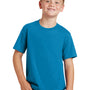Port & Company Youth Fan Favorite Short Sleeve Crewneck T-Shirt - Sapphire Blue