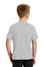 Port & Company PC450Y Youth Fan Favorite Short Sleeve Crewneck T-Shirt Silver Grey Back