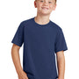 Port & Company Youth Fan Favorite Short Sleeve Crewneck T-Shirt - Team Navy Blue