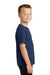 Port & Company PC450Y Youth Fan Favorite Short Sleeve Crewneck T-Shirt Navy Blue Side