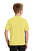 Port & Company PC450Y Youth Fan Favorite Short Sleeve Crewneck T-Shirt Yellow Back