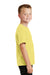Port & Company PC450Y Youth Fan Favorite Short Sleeve Crewneck T-Shirt Yellow Side