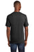 Port & Company PC455 Mens Fan Favorite Short Sleeve Crewneck T-Shirt Heather Black Back