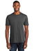 Port & Company PC455 Mens Fan Favorite Short Sleeve Crewneck T-Shirt Heather Black Front
