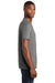 Port & Company PC455 Mens Fan Favorite Short Sleeve Crewneck T-Shirt Heather Graphite Grey Side