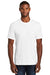 Port & Company PC455 Mens Fan Favorite Short Sleeve Crewneck T-Shirt White Front