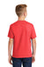 Port & Company PC455Y Youth Fan Favorite Short Sleeve Crewneck T-Shirt Heather Red Back