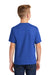 Port & Company PC455Y Youth Fan Favorite Short Sleeve Crewneck T-Shirt Heather Royal Blue Back