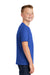 Port & Company PC455Y Youth Fan Favorite Short Sleeve Crewneck T-Shirt Heather Royal Blue Side