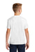 Port & Company PC455Y Youth Fan Favorite Short Sleeve Crewneck T-Shirt White Back