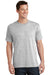 Port & Company PC54 Mens Core Short Sleeve Crewneck T-Shirt Ash Grey Front