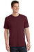 Port & Company PC54 Mens Core Short Sleeve Crewneck T-Shirt Maroon Front