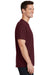 Port & Company PC54 Mens Core Short Sleeve Crewneck T-Shirt Maroon Side