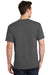Port & Company PC54 Mens Core Short Sleeve Crewneck T-Shirt Charcoal Grey Back