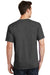 Port & Company PC54 Mens Core Short Sleeve Crewneck T-Shirt Heather Dark Grey Back