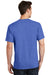 Port & Company PC54 Mens Core Short Sleeve Crewneck T-Shirt Heather Royal Blue Back