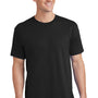 Port & Company Mens Core Short Sleeve Crewneck T-Shirt - Jet Black