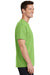 Port & Company PC54 Mens Core Short Sleeve Crewneck T-Shirt Lime Green Side