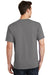 Port & Company PC54 Mens Core Short Sleeve Crewneck T-Shirt Medium Grey Back