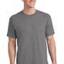 Port & Company Mens Core Short Sleeve Crewneck T-Shirt - Medium Grey
