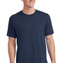 Port & Company Mens Core Short Sleeve Crewneck T-Shirt - Navy Blue