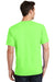Port & Company PC54 Mens Core Short Sleeve Crewneck T-Shirt Neon Green Back