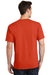 Port & Company PC54 Mens Core Short Sleeve Crewneck T-Shirt Orange Back
