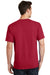 Port & Company PC54 Mens Core Short Sleeve Crewneck T-Shirt Red Back