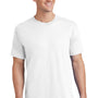 Port & Company Mens Core Short Sleeve Crewneck T-Shirt - White