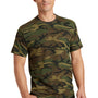Port & Company Mens Core Short Sleeve Crewneck T-Shirt - Military Camo