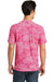 Port & Company PC54C Mens Core Short Sleeve Crewneck T-Shirt Pink Camo Back
