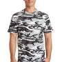 Port & Company Mens Core Short Sleeve Crewneck T-Shirt - Winter Camo