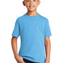 Port & Company Youth Core Short Sleeve Crewneck T-Shirt - Aquatic Blue