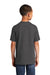 Port & Company PC54Y Youth Core Short Sleeve Crewneck T-Shirt Charcoal Grey Back