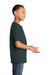 Port & Company PC54Y Youth Core Short Sleeve Crewneck T-Shirt Dark Green Side