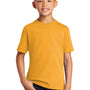 Port & Company Youth Core Short Sleeve Crewneck T-Shirt - Gold