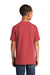 Port & Company PC54Y Youth Core Short Sleeve Crewneck T-Shirt Heather Red Back