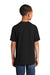 Port & Company PC54Y Youth Core Short Sleeve Crewneck T-Shirt Black Back
