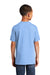 Port & Company PC54Y Youth Core Short Sleeve Crewneck T-Shirt Light Blue Back
