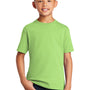 Port & Company Youth Core Short Sleeve Crewneck T-Shirt - Lime Green