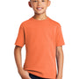Port & Company Youth Core Short Sleeve Crewneck T-Shirt - Neon Orange