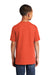 Port & Company PC54Y Youth Core Short Sleeve Crewneck T-Shirt Orange Back